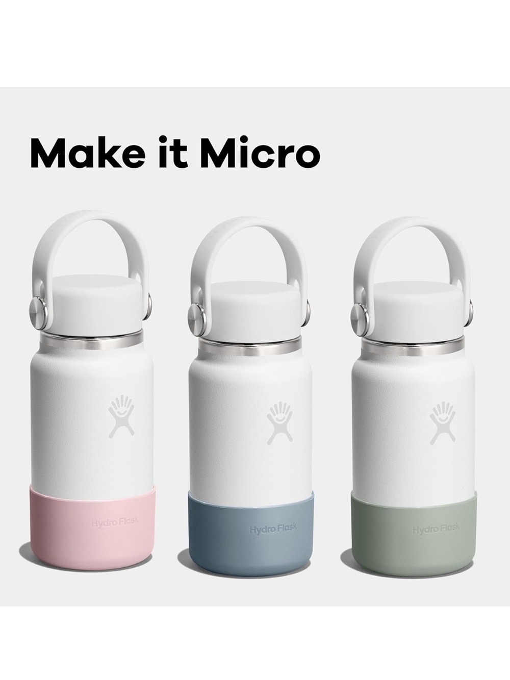 NWT! Hydro Flask Bottle Boot Micro 200 in Blush Pink